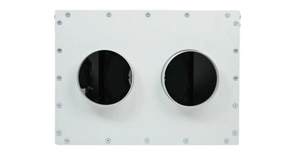 VaaYoo PRO1 fresh air unit showing its two air spigots